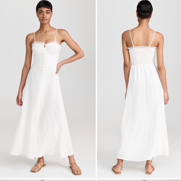 Loveshackfancy linella dress NWT White 2 $495.00 - Picture 10 of 10